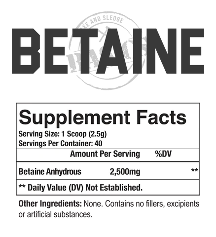 AXE & SLEDGE BETAINE