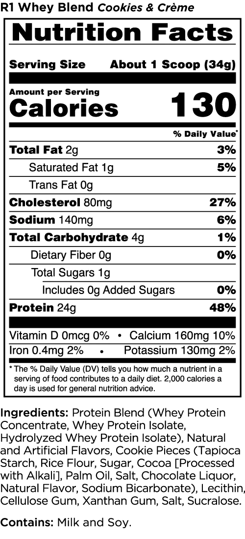 RULE1 MASS GAINER 6LB