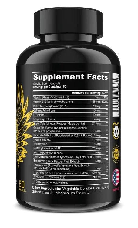 PANDA CUTS EXTREME FAT BURNER
