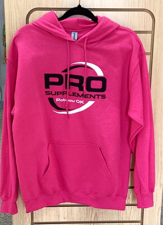 HOODIE DARK PINK