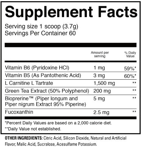 1st PHORM L-CARNITINE